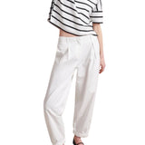 La Ligne Short Sleeve Breton Tee - Vermillion