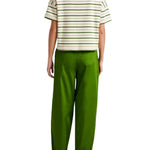La Ligne Short Sleeve Breton Tee - Vermillion