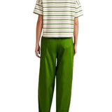 La Ligne Short Sleeve Breton Tee - Vermillion
