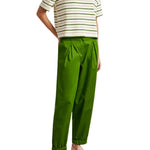 La Ligne Short Sleeve Breton Tee - Vermillion