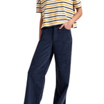 La Ligne Short Sleeve Breton Tee - Vermillion