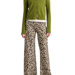 La Ligne Solid Lean Lines Cardigan - Vermillion