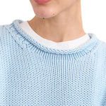 La Ligne Solid Marina Sweater - Vermillion
