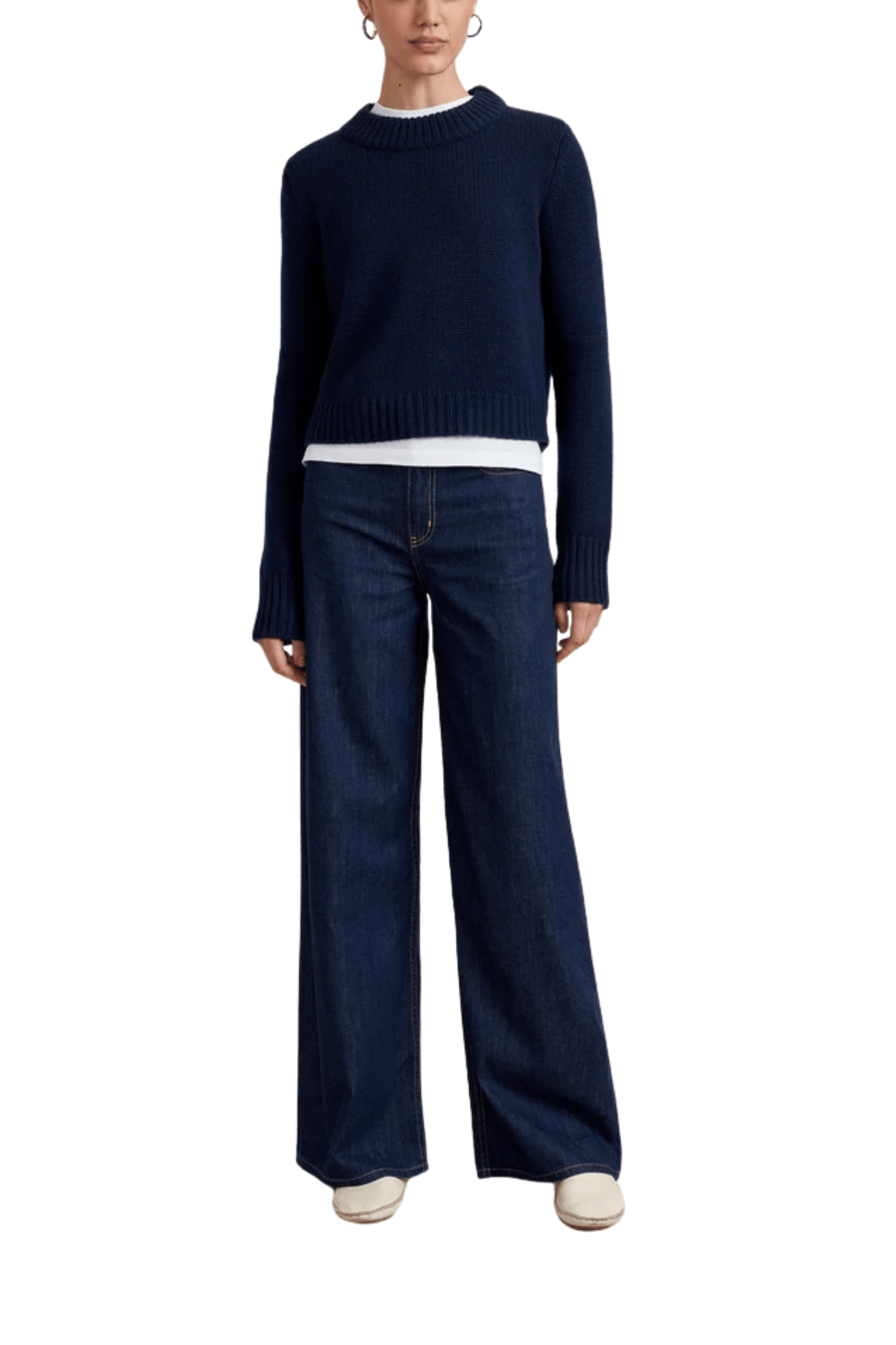 La Ligne Solid Mini Marin Sweater - Vermillion