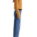 La Ligne Solid Mini Marin Sweater - Vermillion