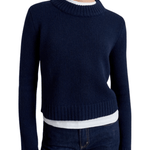 La Ligne Solid Mini Marin Sweater - Vermillion