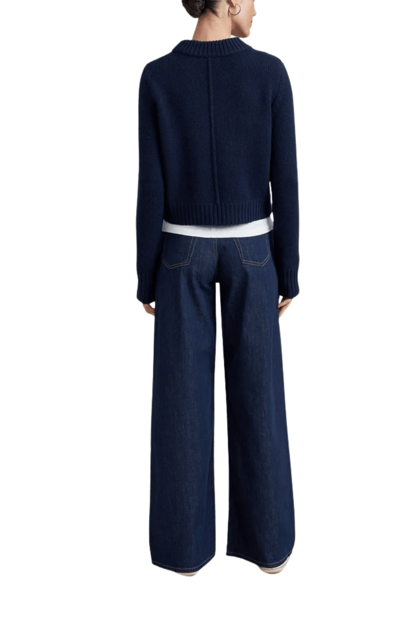 La Ligne Solid Mini Marin Sweater - Vermillion