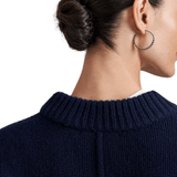 La Ligne Solid Mini Marin Sweater - Vermillion