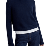La Ligne Solid Mini Marin Sweater - Vermillion