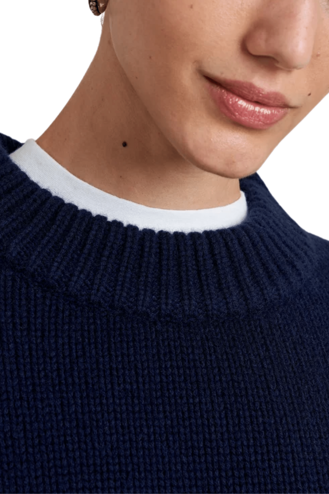 La Ligne Solid Mini Marin Sweater - Vermillion