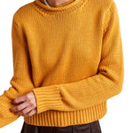 La Ligne Solid Mini Marina Sweater - Vermillion