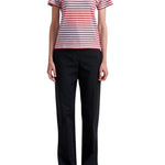 La Ligne Stripe Molly Tee - Vermillion