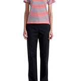La Ligne Stripe Molly Tee - Vermillion