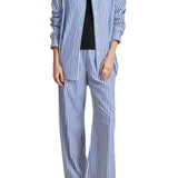 La Ligne Stripe Pant - Vermillion