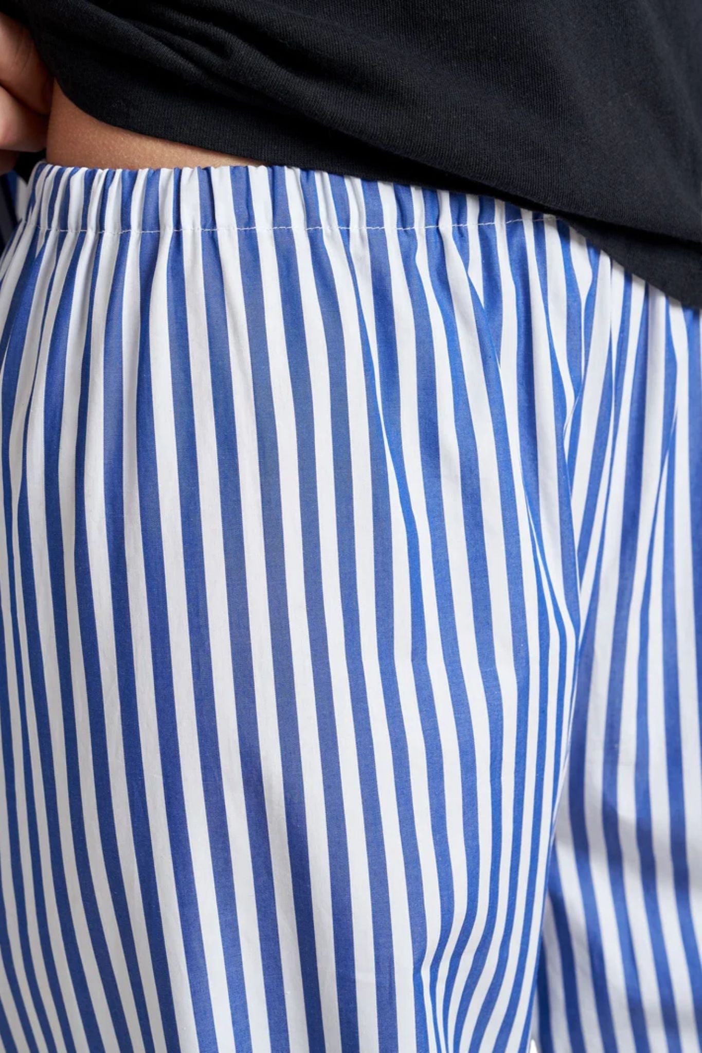 La Ligne Stripe Pant - Vermillion