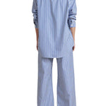 La Ligne Stripe Pant - Vermillion