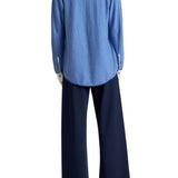 La Ligne Striped Knit Shirt - Vermillion