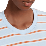 La Ligne Striped Mol Tee - Vermillion