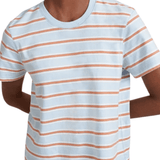 La Ligne Striped Mol Tee - Vermillion