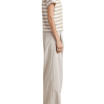 La Ligne Striped Mol Tee - Vermillion