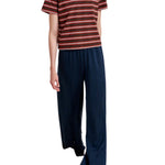 La Ligne Striped Mol Tee - Vermillion