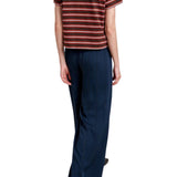 La Ligne Striped Mol Tee - Vermillion