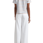 La Ligne Striped Mol Tee - Vermillion