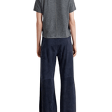La Ligne Suede Colby Pant - Vermillion
