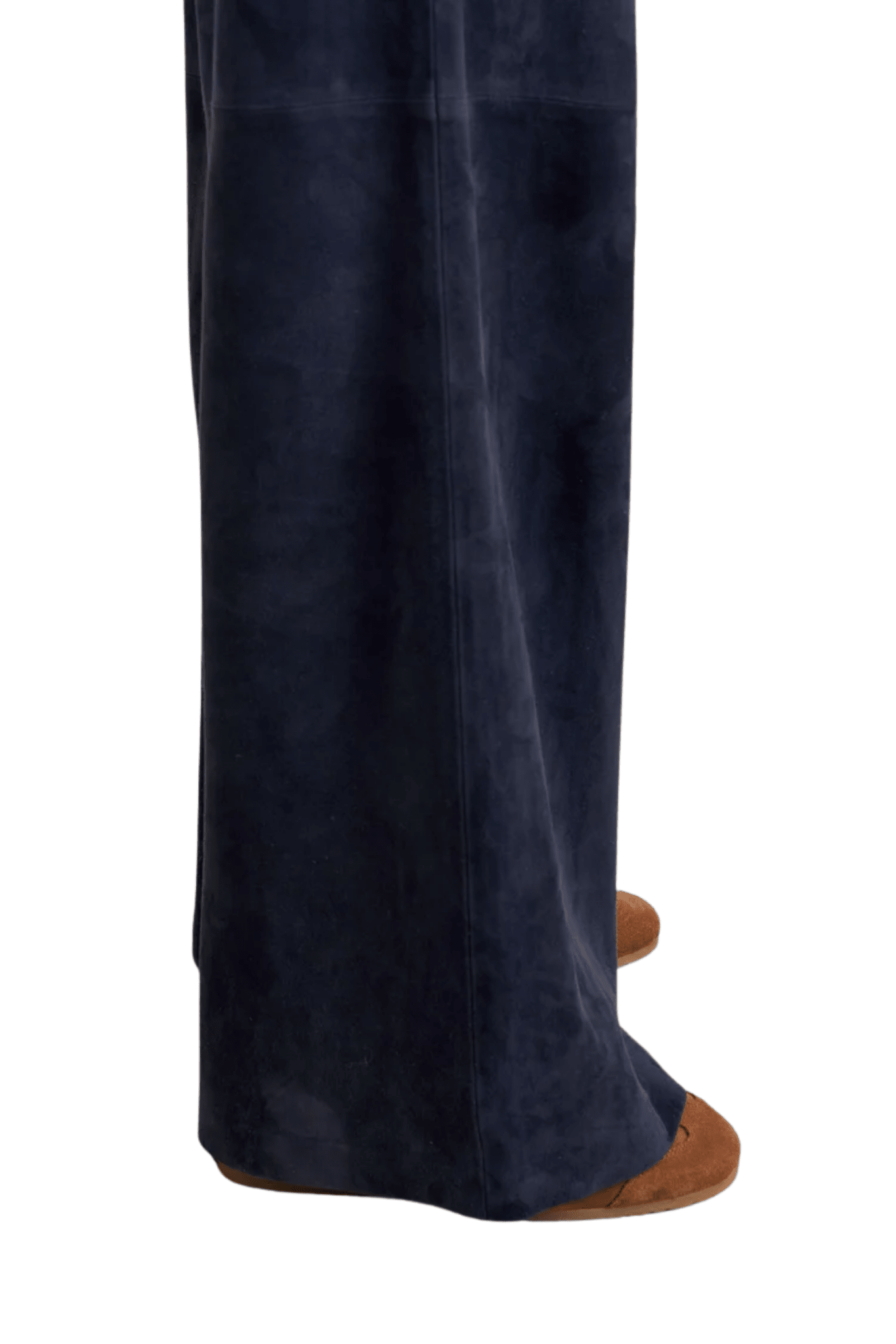 La Ligne Suede Colby Pant - Vermillion