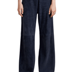 La Ligne Suede Colby Pant - Vermillion