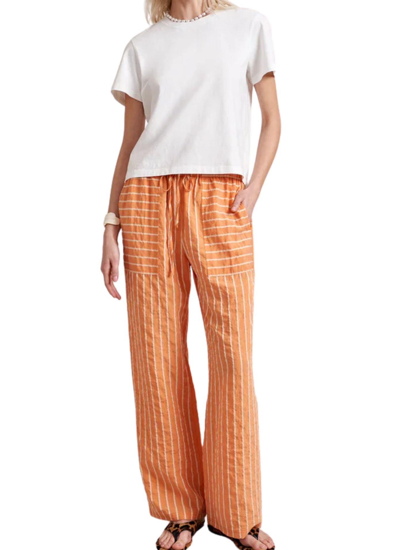 La Ligne Tangier Pant - Vermillion