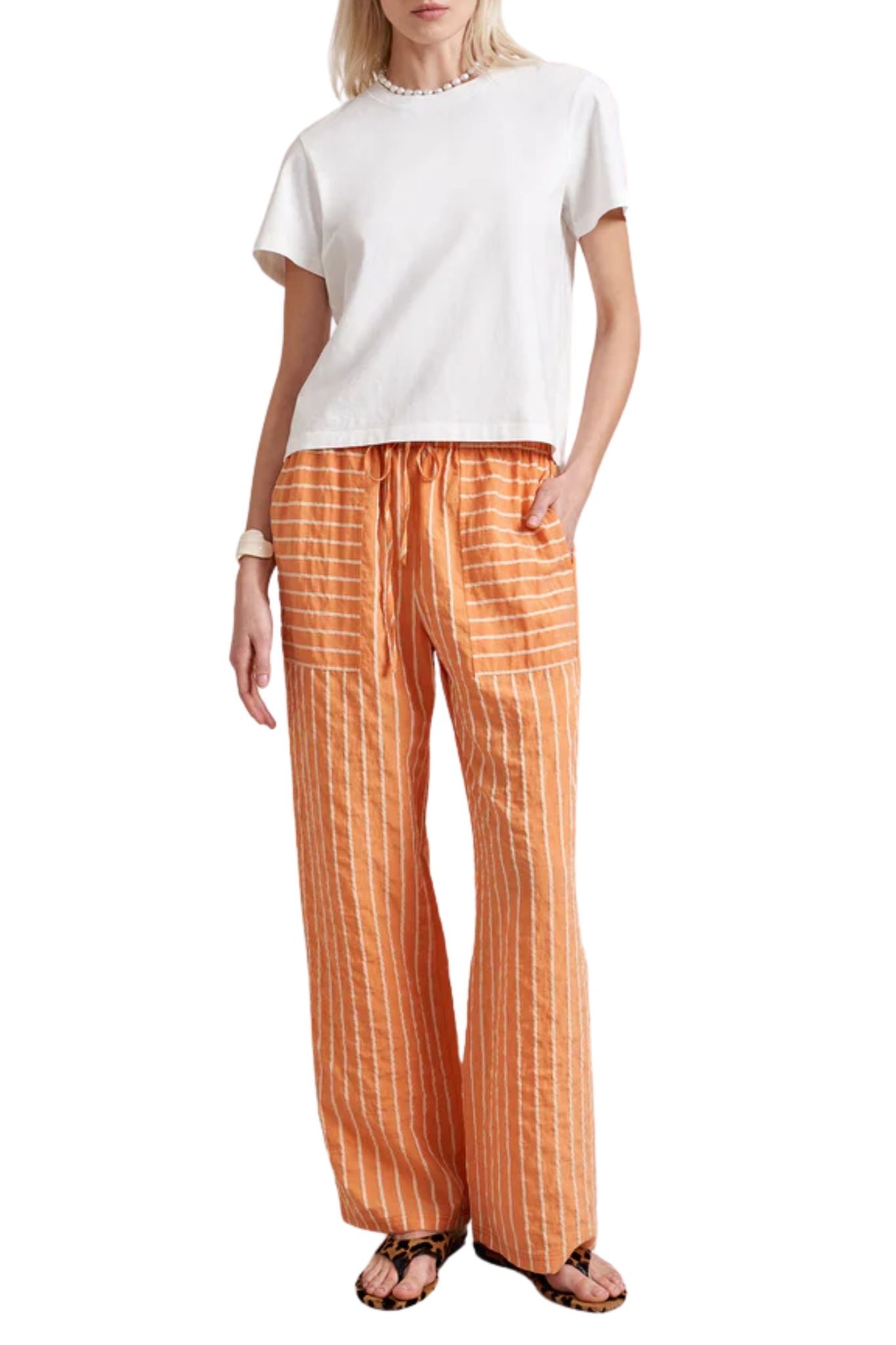 La Ligne Tangier Pant - Vermillion
