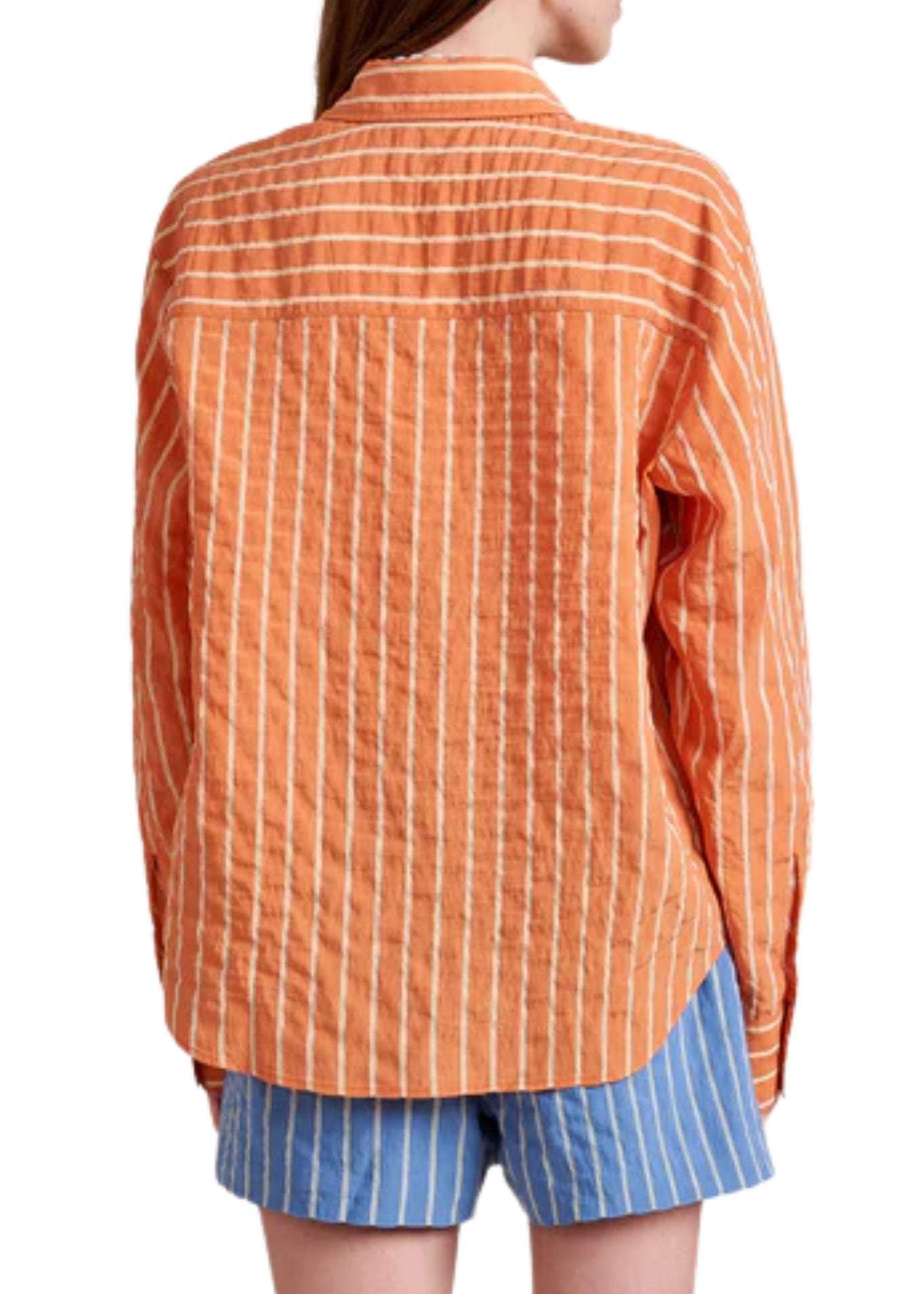La Ligne Tangier Shirt - Vermillion
