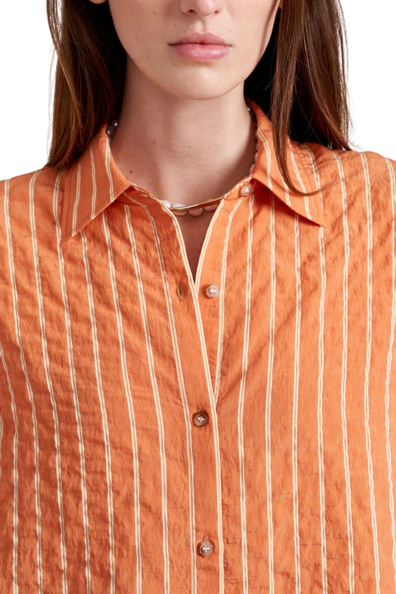 La Ligne Tangier Shirt - Vermillion