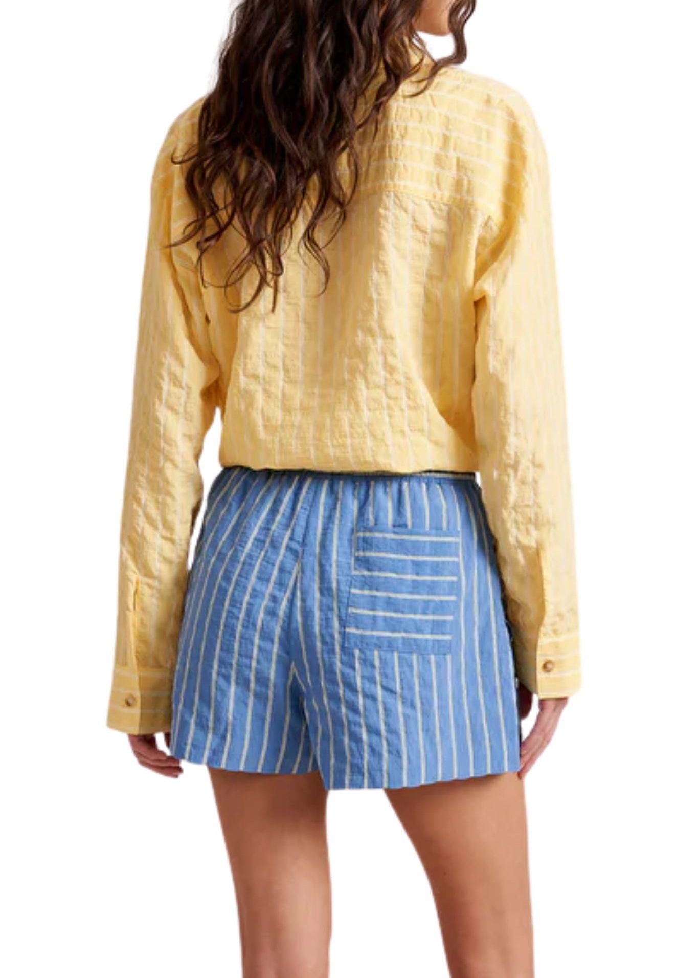 La Ligne Tangier Short - Vermillion