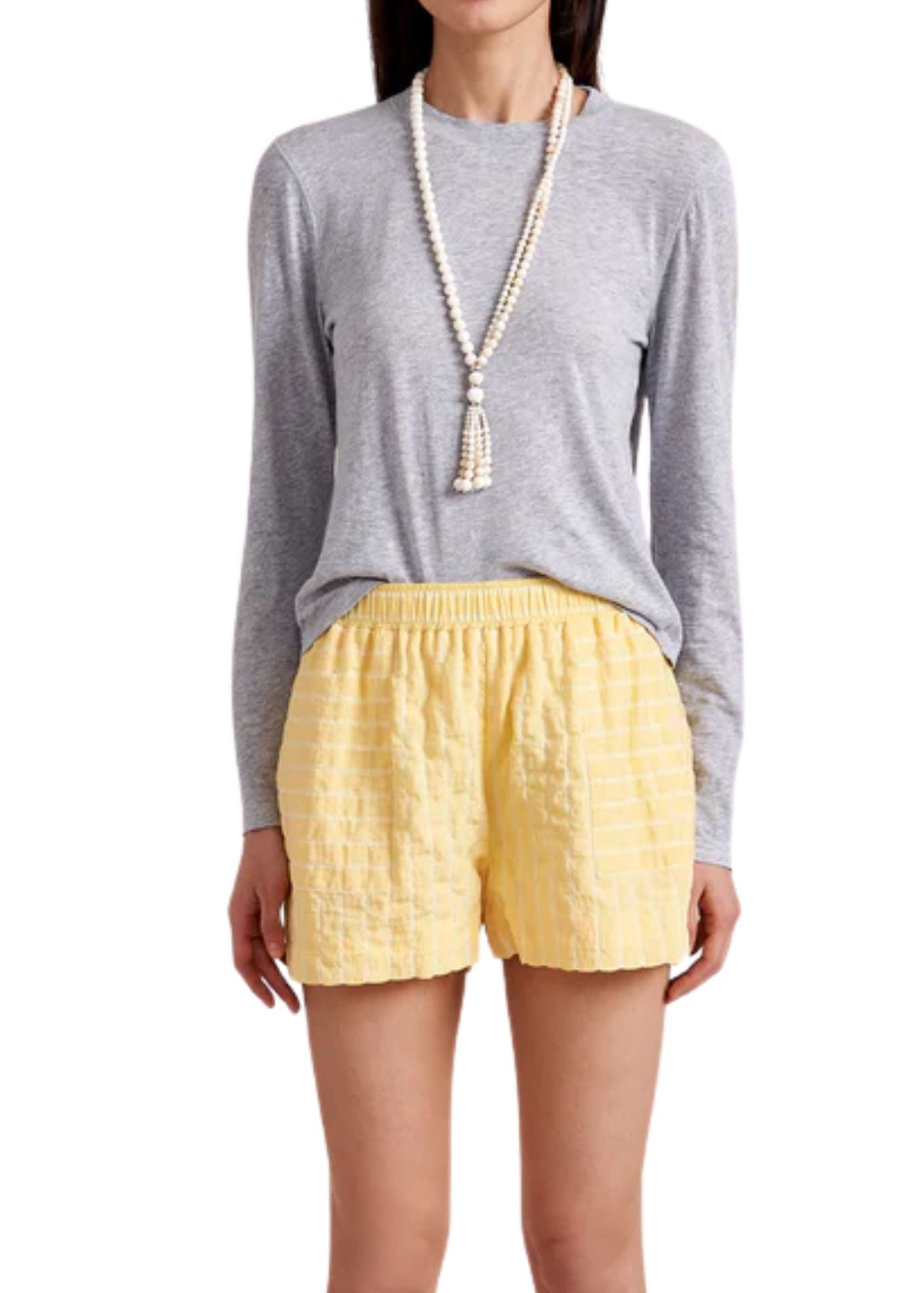 La Ligne Tangier Short - Vermillion