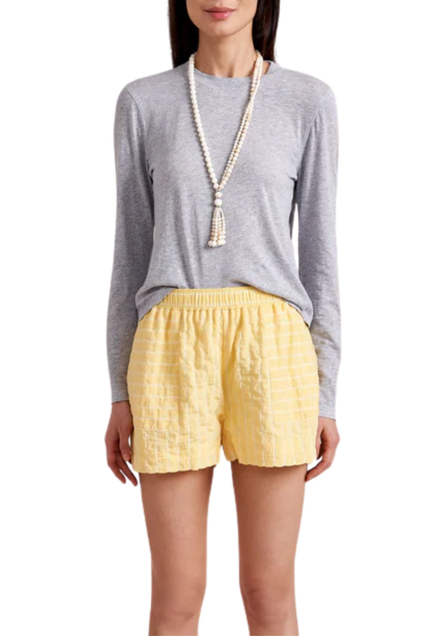 La Ligne Tangier Short - Vermillion