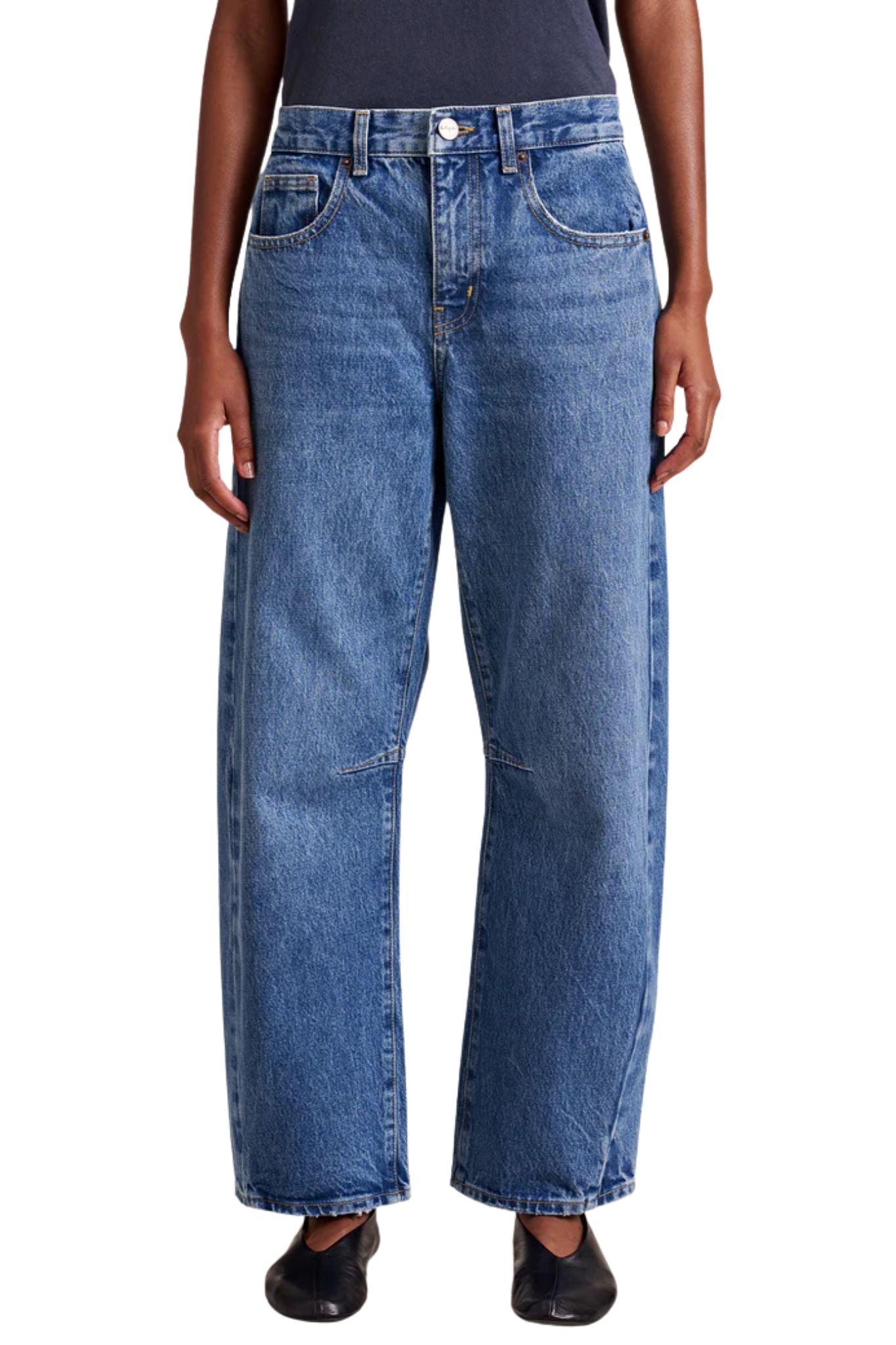 La Ligne The Megalyn Jean - Vermillion