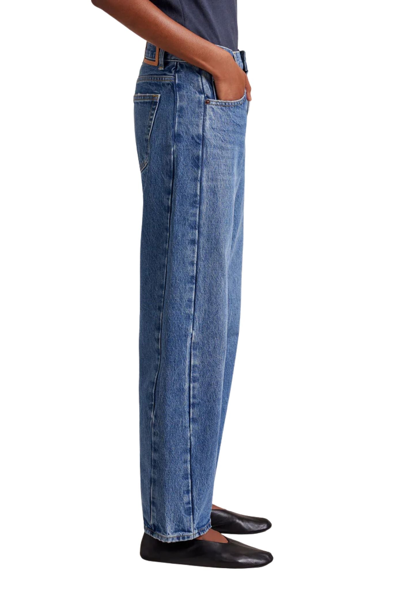 La Ligne The Megalyn Jean - Vermillion