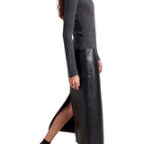 La Ligne Vega Skirt - Vermillion