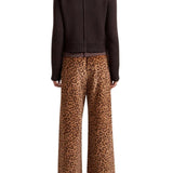 La Ligne Velvet Roman Pant - Vermillion