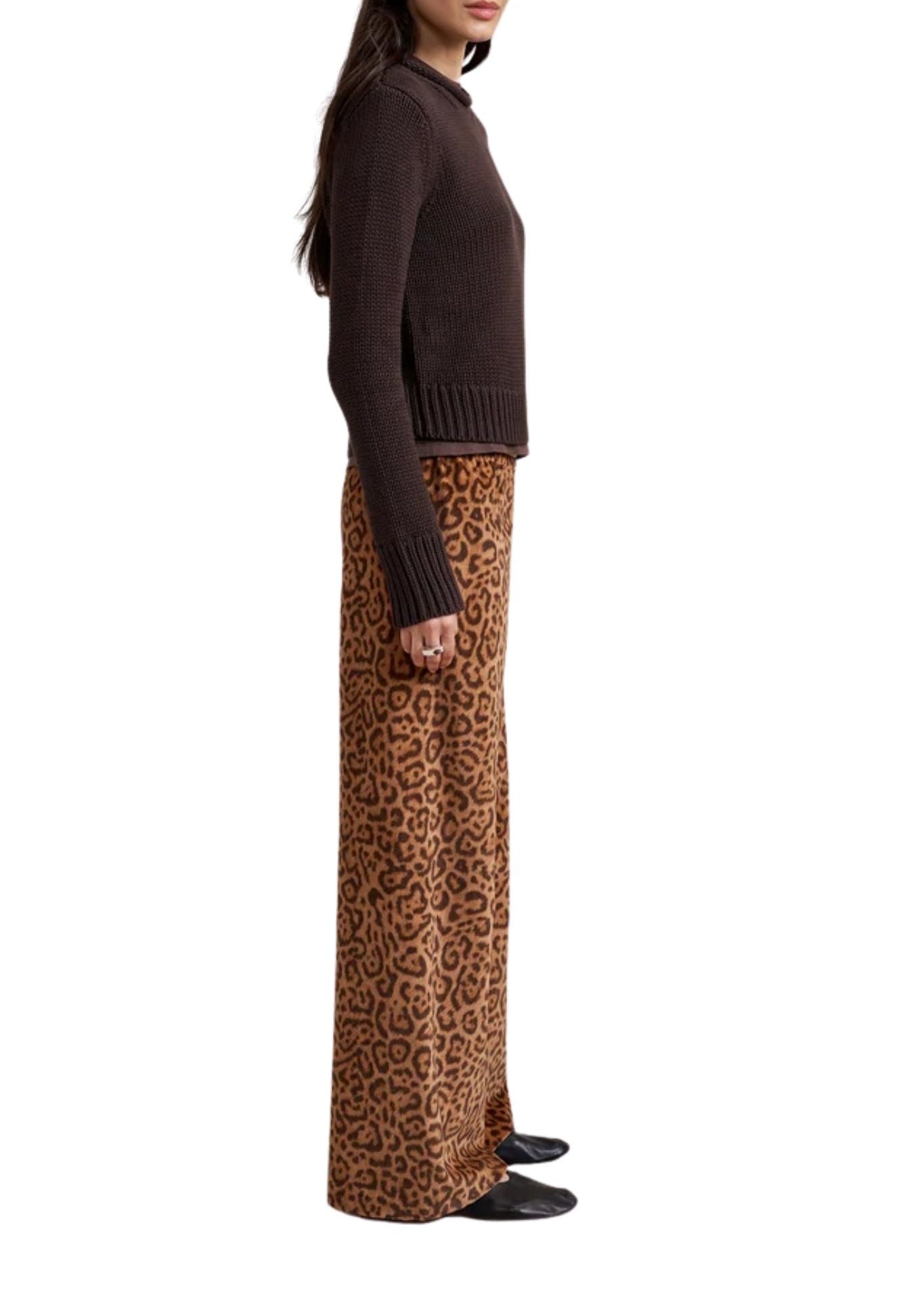 La Ligne Velvet Roman Pant - Vermillion