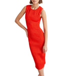 La Ligne Victoria Dress - Vermillion