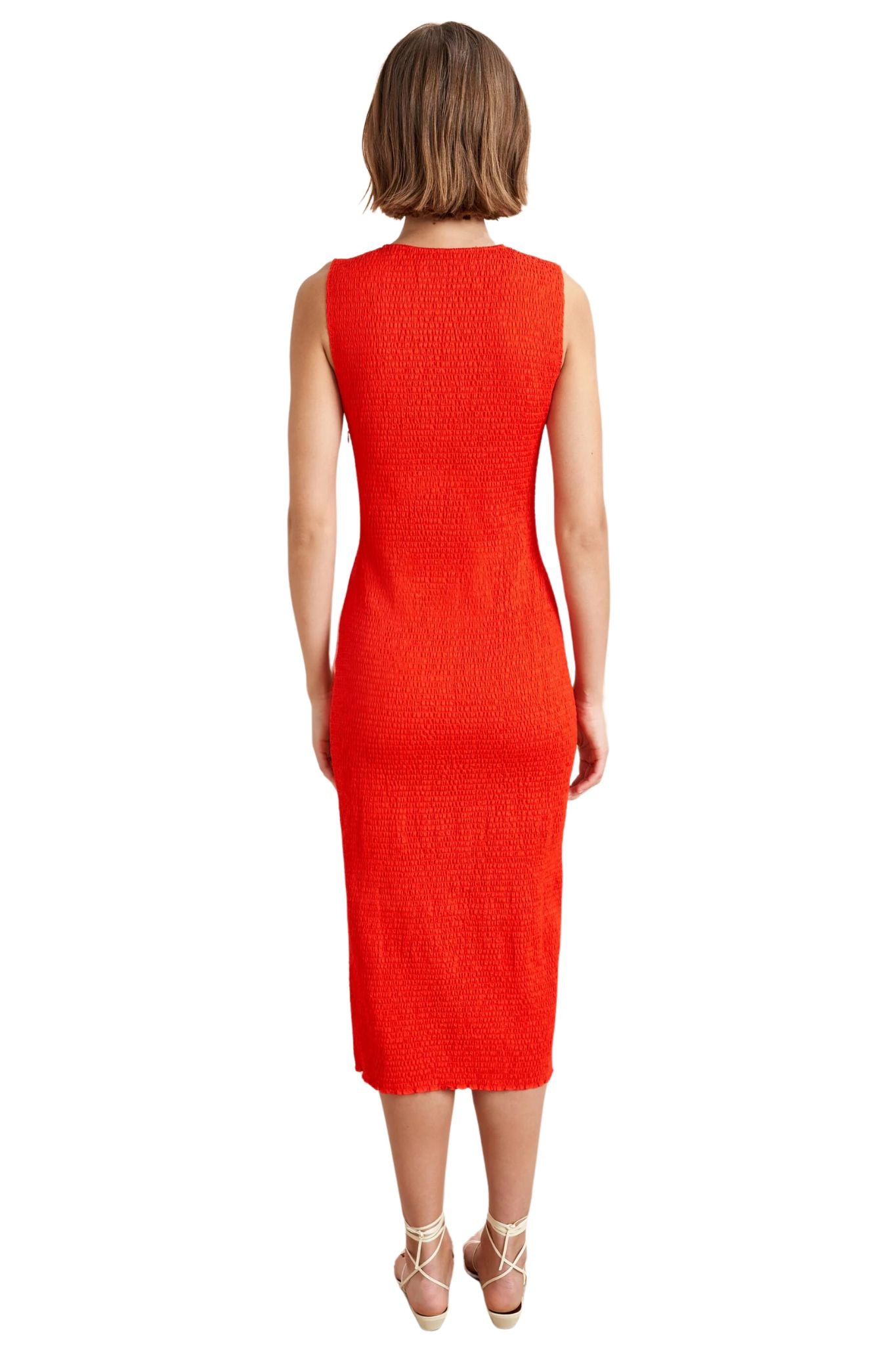 La Ligne Victoria Dress - Vermillion