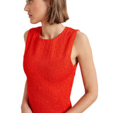 La Ligne Victoria Dress - Vermillion