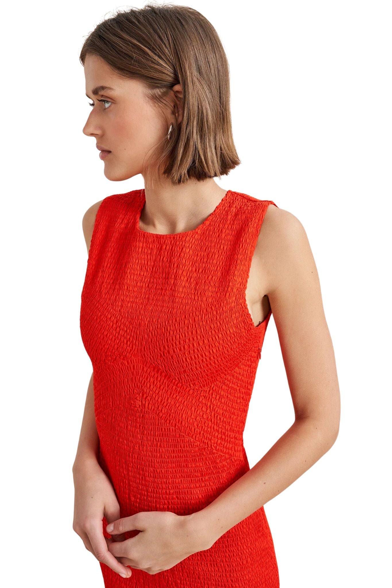 La Ligne Victoria Dress - Vermillion