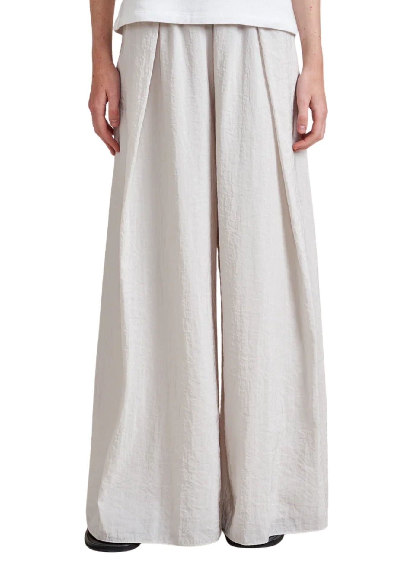 La Ligne Wide Leg Crosby Pant - Vermillion