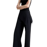 La Ligne Wrap Skirt Colby Pant - Vermillion