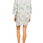 La Vie Ballet Sequin Hydrangea Mini Everyday Dress - Vermillion