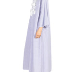 La Vie Coastal Pinstrip Tassel Deep V Maxi Caftan - Vermillion